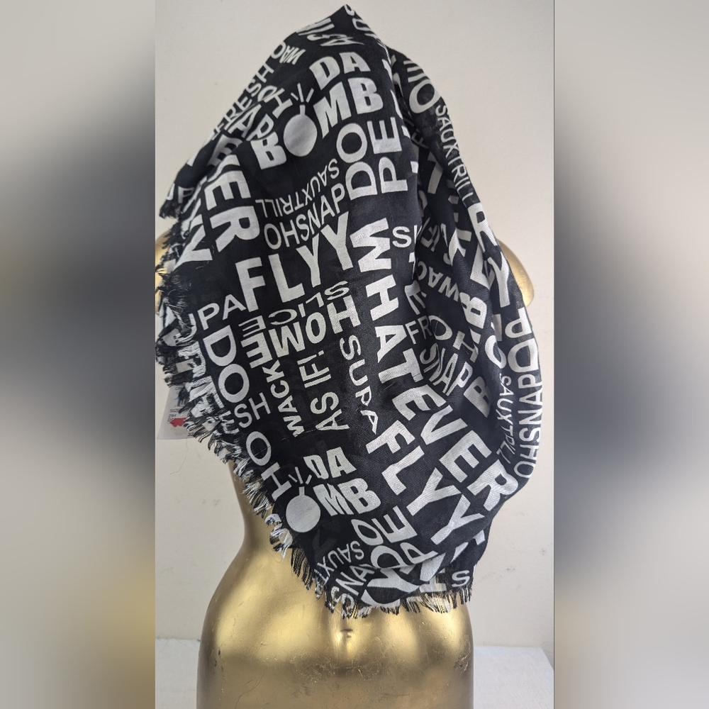 Big Buddha Nordstrom NWT 90s Slang Infinity Scarf HU